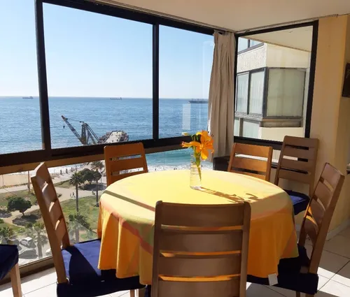 Hermosa Vista Al Mar Frente Muelle Vergara En Viña Del Mar
