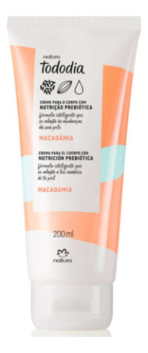 Creme Para O Corpo Tododia Natura Macadamia 200ml