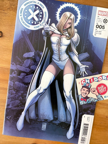 Comic - Immortal X-men 5 Arthur Adams Emma Frost White Queen