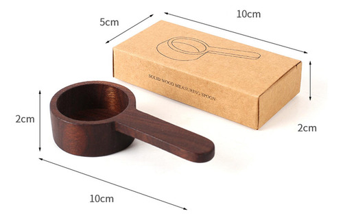 Juego De Cucharas Medidoras De Madera Hechas A Mano