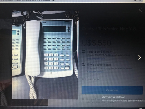 Imagen 8 de 8 de Aparatos Telefonicos Fijos De Oficina Panasonic ,nec Y Otros