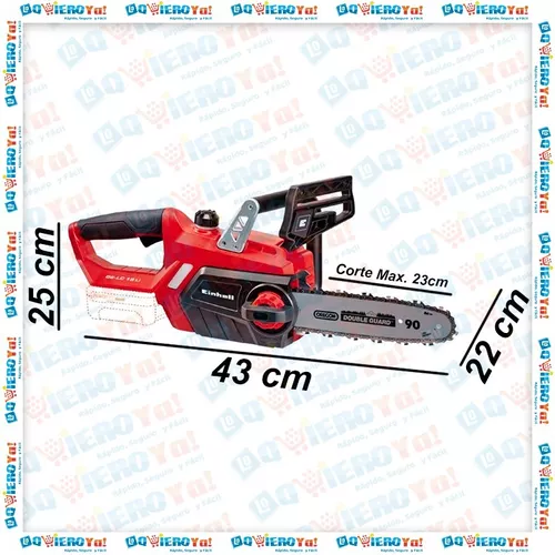 Motosierra Inalambrica 18v 250mm Bat+ Cargador Einhell