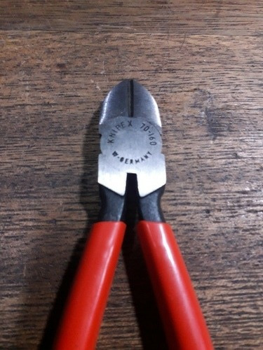 Alicate Knipex 70 01 160 Corte Diagonal Oblicuo Alemania