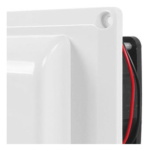 Li Ventilador Lateral For Autocaravana, 12 V, Color Blanco