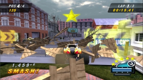 Parche de edición de Monster Jam Urban Assault para PS2