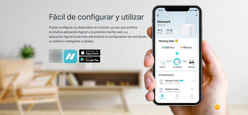 Router Tp-link Inalámbrico Mesh Configuración Aginet Hc220-g