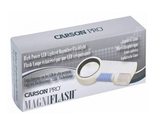 Lupa Magniflash 11x Luz Led Carson