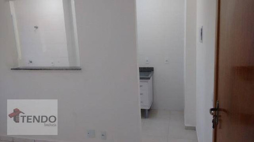 Apartamento Com 2 Dormitórios, 42 M² - Venda Por R$ 240.000,00 Ou Aluguel Por R$ 1.060,00/mês - Vila Ana - Mauá/sp - Ap2616