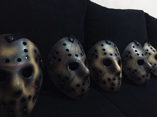 Máscara Jason Original, Terror, Halloween, Disfraz, Freddy