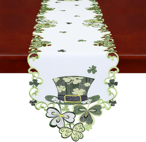 Simhomsen Irish Clover Manteles Para El Día De San Patricio
