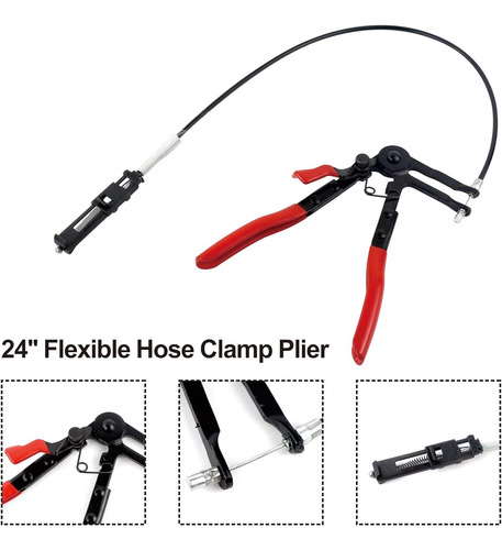 Alicate Abrazadera Flexible Para Manguera Motor Coche