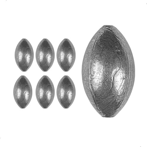 Chumbada Chumbo Para Pesca Oliva 3gr 1kg