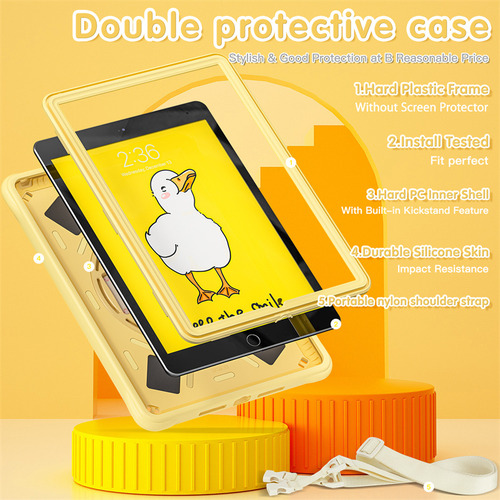 /funda De Tableta Con Dibujos Animados Para Niños Para iPad