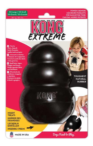 Kong Perro Caucho Extreme Portapasabocas Xx-large