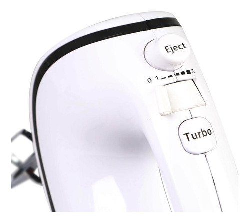 Imagen 4 de 9 de Batidora de mano Black+Decker MX1002 blanca 220 V