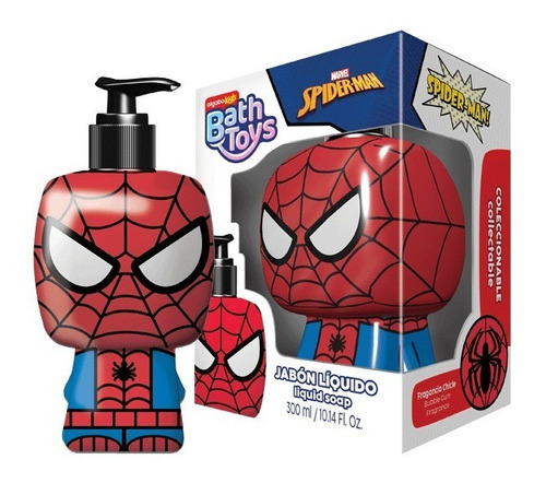 Jabon Liquido Algabo Bath Toys Kitty Zombies Avengers Y Mas