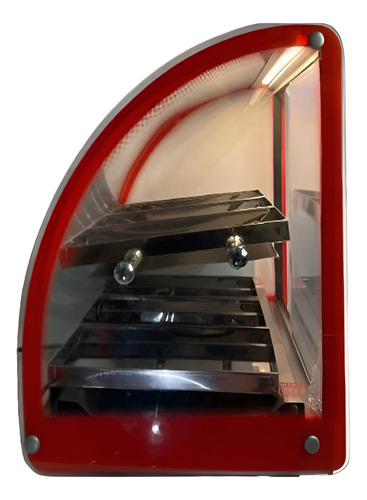Warmer Mantenedor Comida Caliente Curvo Luz Led Gastronovo
