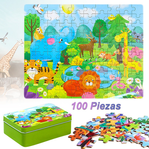 Juguete De Madera Rompecabezas Puzzles Montessori