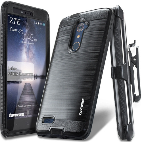 Zte Z983 Blade X Funda Covrware Máxima Protección Con Clip