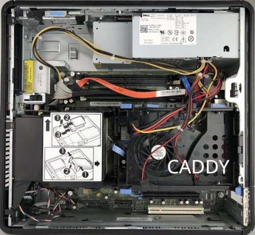 Caddy Base Disco Duro Dell Optiplex 780 760 740 745 755 Sff (Usado)