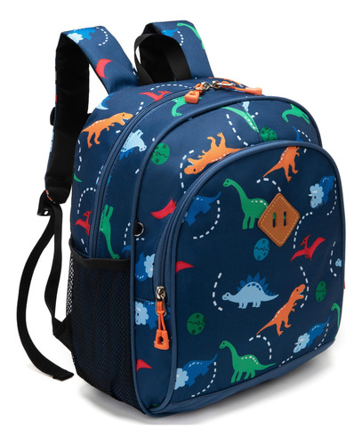Mochila Jinberyl Para Niños Pequeños, 12 Pulgadas, Dinosauri