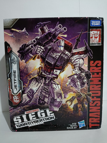 Transformers Jetfire Siege Takara Tomy (Usado)
