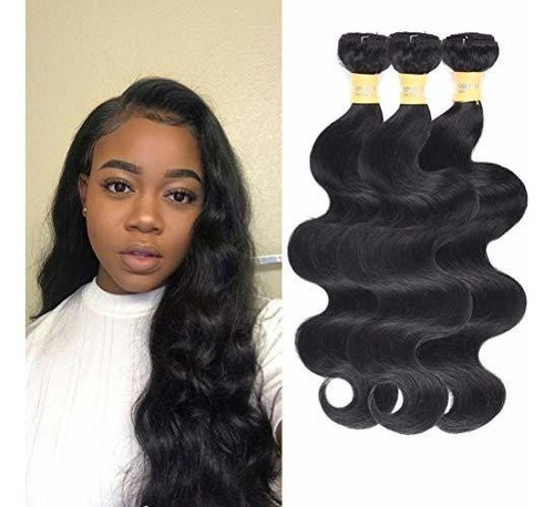 Wome Brazilian Human Hair Packs Natural Negro Body Syydo