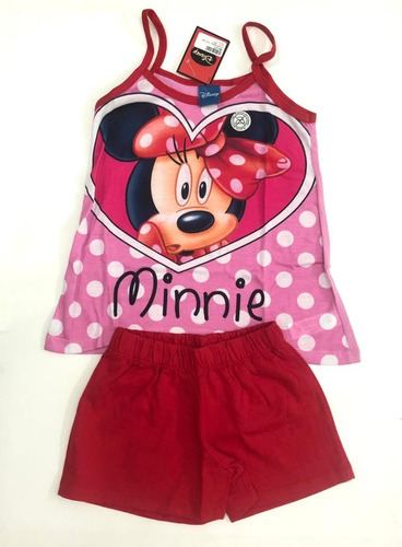 Pijama De Verano Nena Disney Minnie Mouse 8041-217