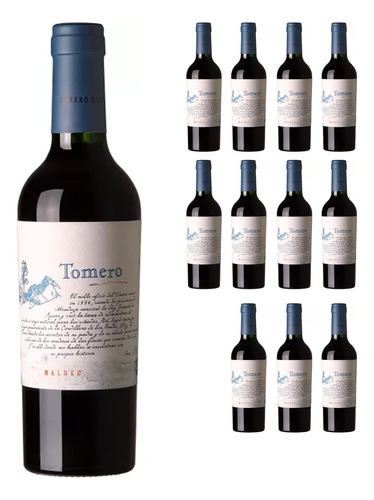 Vino Tomero Malbec X375cc Caja X12