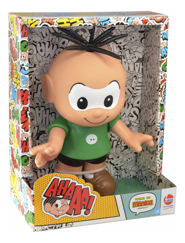 Boneco Cebolinha Grande 30cm Vinil Turma Da Mônica