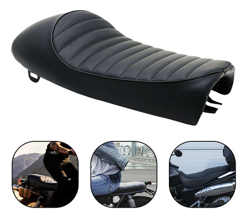 Jr Asiento De Almohadilla Del Trasero De Motocicleta Para