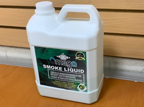 Imagen 1 de 3 de Liquido Maquina De Humo Marca Omega Galon