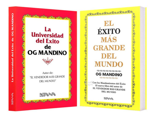 Universidad Del Éxito + Éxito Más Grande Mundo Og Mandino