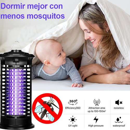 20w Lámpara Antimosquitos Mata Mosquitos Insectos Con Luz