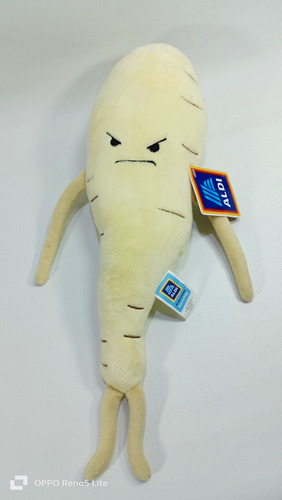 Rábano Peluche Original Aldi Importado 35 Cms