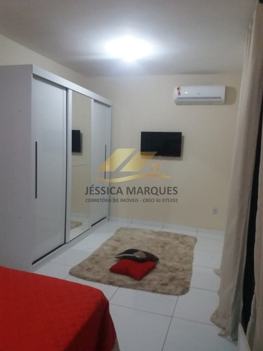 Imagem 7 de 11 de Casa De 2 Quartos, Área Gourmet E Piscina Em Unamar 25.jmp