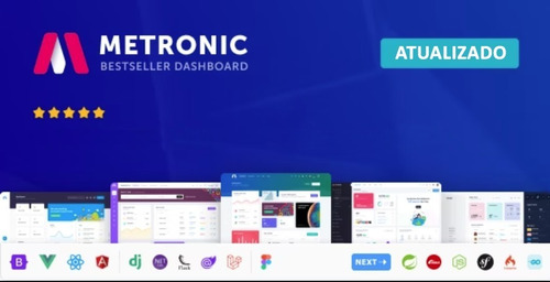 Metronic - Tema Painel Administração