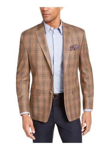 Ralph Lauren Para Hombre Marrón A Cuadros Blazer