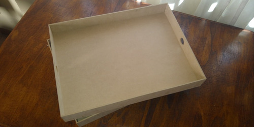 Bandejas 30x40x5 Fibrofácil 3 Mm X 5un Desayunos Oferta