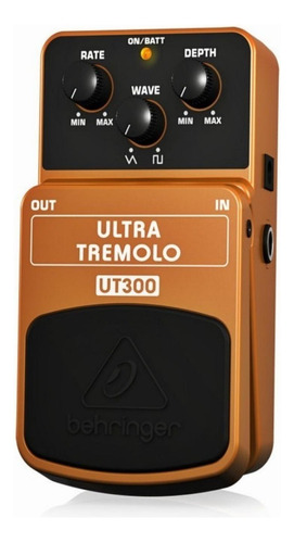 Behringer Oficial Ut300 Pedal Ultra Tremolo Para Guitarra