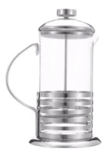 Cafeteira Prensa Francesa Vidro Inox Livon 600ml