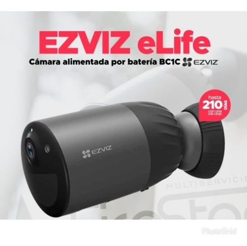 Camara Inalámbrica Exterior Ezviz Con Batería Incluida Nuevo