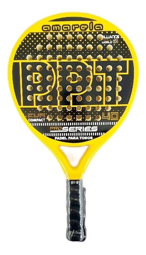 Imagen 1 de 7 de Paleta De Padel Ppt Amarela