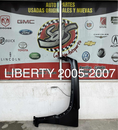 Salpicadera Liberty 2005-2007 Izquierda