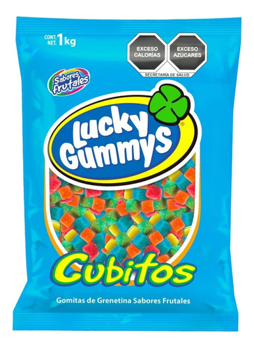 Lucky Gummys Cubitos 1kg