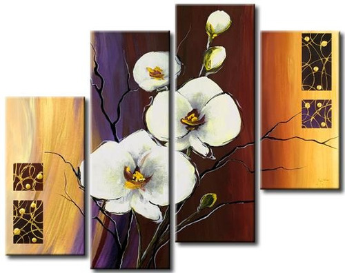 Cuadros Florales Dipticos Tripticos Modernos