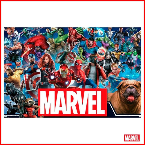 Poster Marvel Comics Marvel Universe Heroes Original
