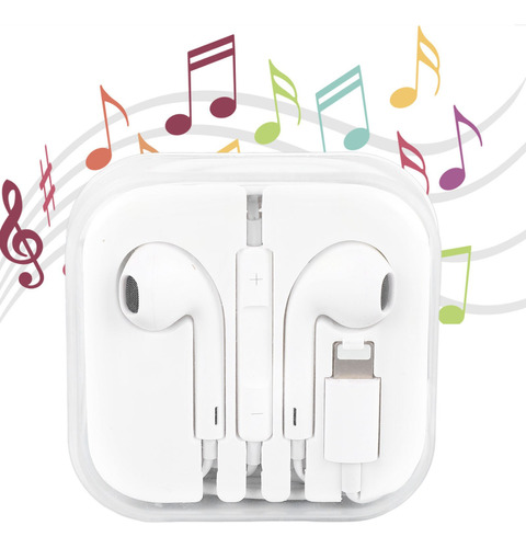 Audífonos In Ear Earpods Con Conector Lightning Para iPhone
