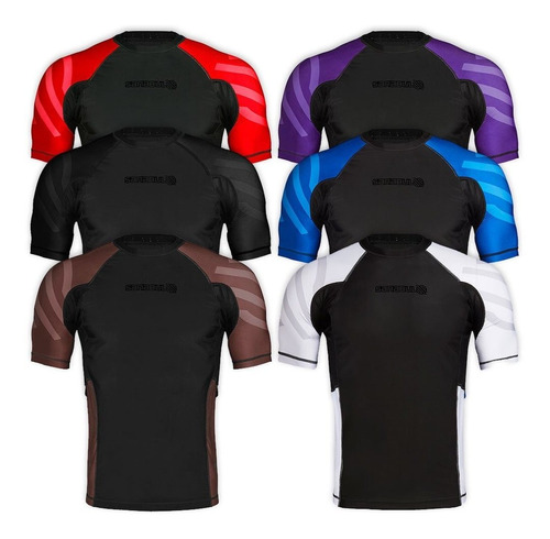 Essentials Protector Compresion Manga Corta Para Mma Bjj