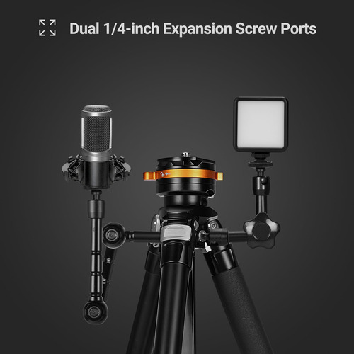 Trípode Tarion Compact Travel Para Cámara Qobra De 152 Cm De